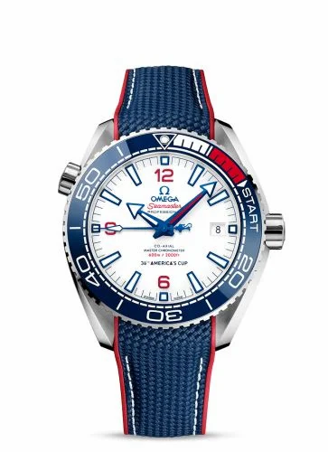 Omega Seamaster Planet Ocean 600M Co-Axial 43.5 Master Chronometer Stainless Steel / White / America's Cup 215.32.43.21.04.001 (21532432104001)